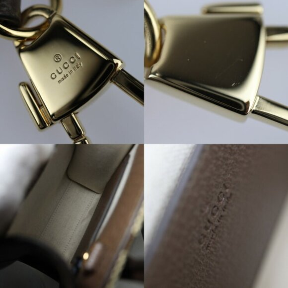 GUCCI Brown Leather Shoulder Bag - Picture 8 of 9